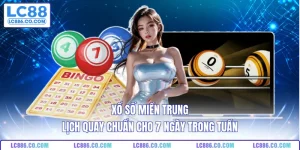 Xổ Số Miền Trung - Lịch Quay Chuẩn Cho 7 Ngày Trong Tuần